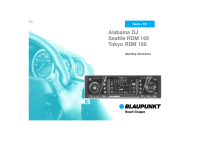 Blaupunkt Seattle-RDM-169 - Owners Manual 